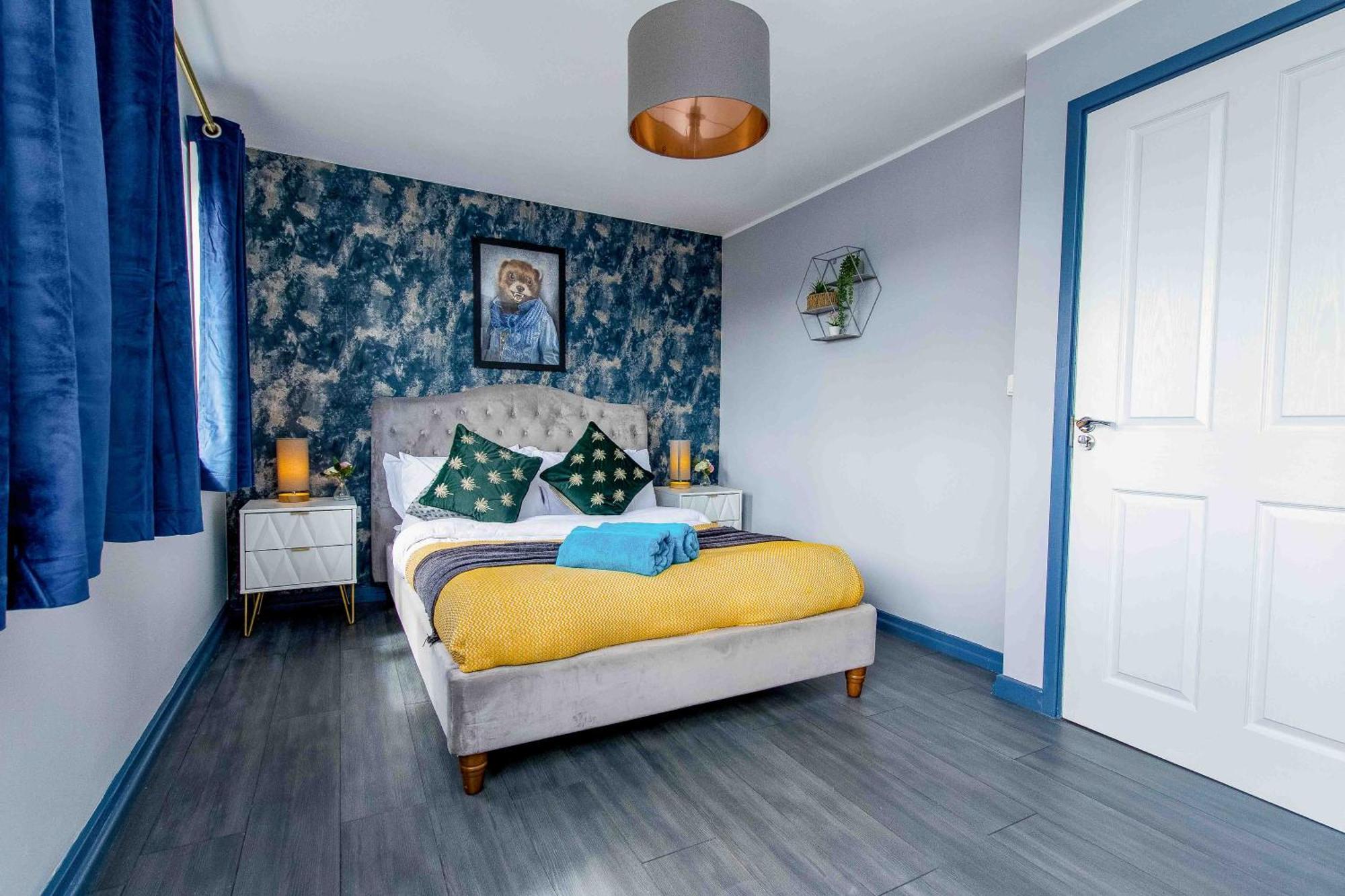 Free Parking 3 Bedroom House In Nottingham Esterno foto