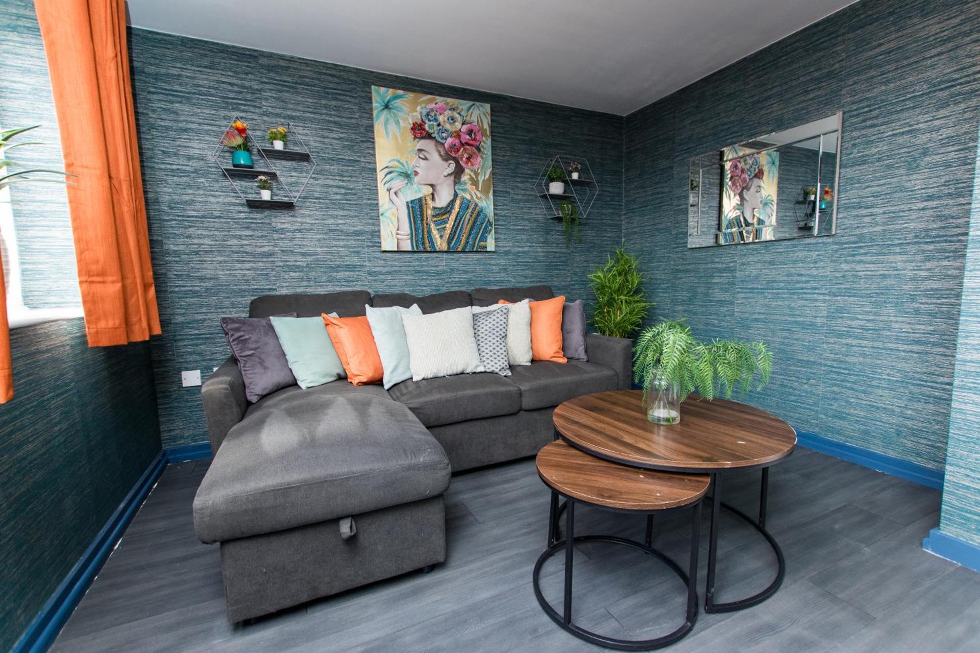 Free Parking 3 Bedroom House In Nottingham Esterno foto