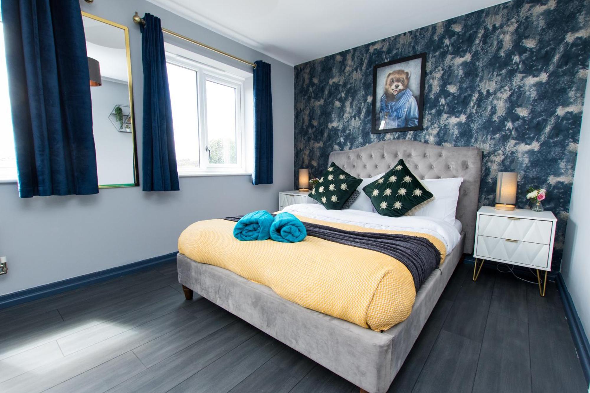 Free Parking 3 Bedroom House In Nottingham Esterno foto