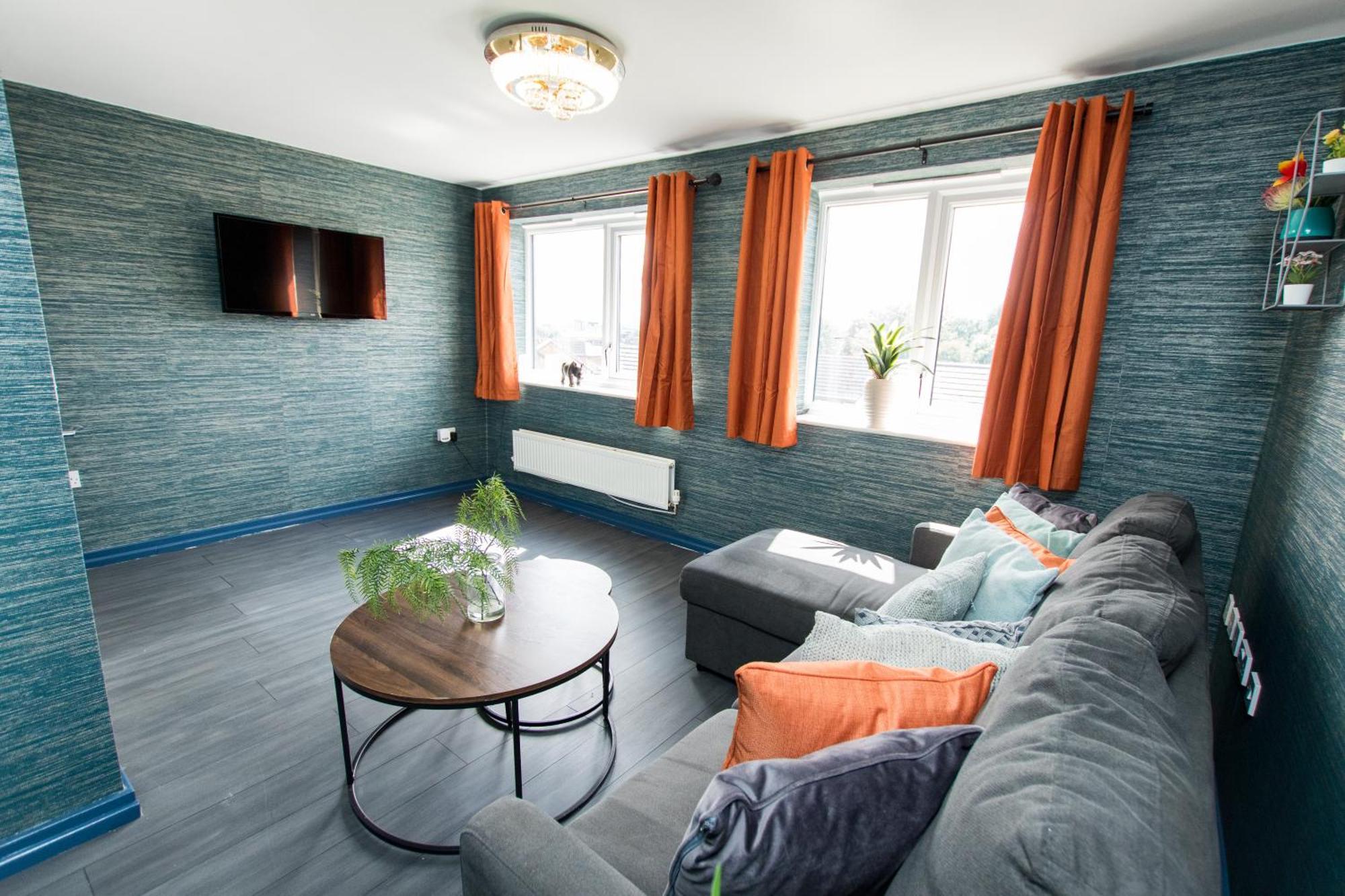 Free Parking 3 Bedroom House In Nottingham Esterno foto